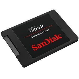 サンディスク、リード最大550MB/s・ライト最大500MB/sの「Ultra II SSD」
