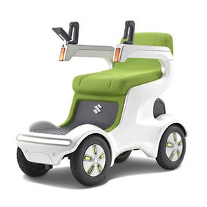 スズキ、国際福祉機器展に都市型電動車いす「UTコンセプト」を出品