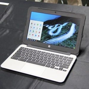 日本HP、バッテリ駆動8時間の11.6型「HP Chromebook 11 G3」