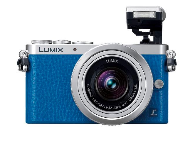 パナソニック、ブルーとブラウンの小型ミラーレスカメラ「LUMIX GM1S ...
