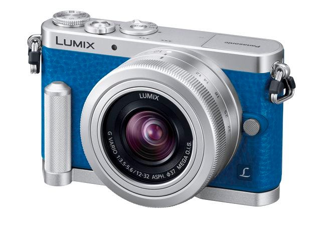 パナソニック、ブルーとブラウンの小型ミラーレスカメラ「LUMIX ...