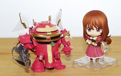 ねんどろいど サクラ大戦3 エリカ・フォンティーヌ&光武F2 フィギュア 