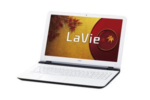 NEC、税別10万円切りのエントリーノートPC「LaVie E」2014年秋冬モデル