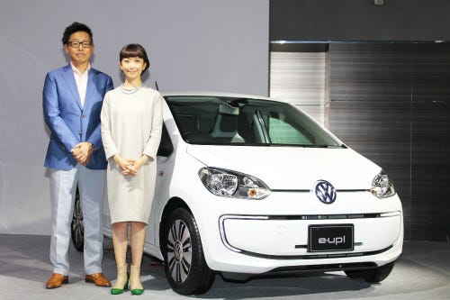 フォルクスワーゲン E Up E Golf 見た目はベース車と大差ないけど マイナビニュース