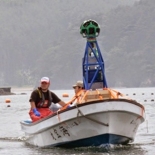 船から撮影の「海からのストリートビュー」に、夏から秋の三陸海岸を追加