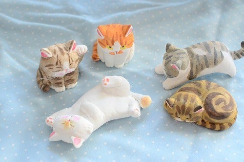 東京都 池袋でネコ粘土のイベントが開催 うちの猫も作ってもらった マイナビニュース