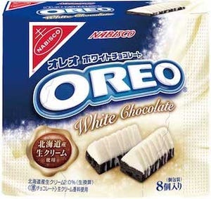 オレオとホワイトチョコのハーモニー! 「オレオホワイトチョコレート」発売