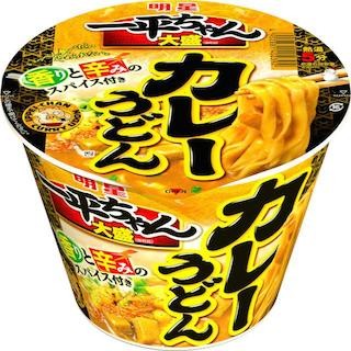 明星食品、"濃厚コクとろ"の「明星 一平ちゃん大盛 カレーうどん」を発売