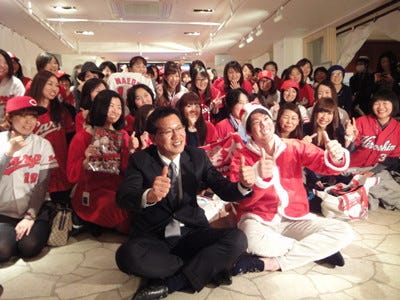 東京都 銀座で今年も カープ女子会 開催 キクマルコンビ が初登場 マイナビニュース