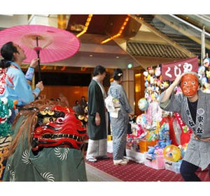 東京都・目黒雅叙園でお正月イベント - 獅子舞や縁日、園内探検ラリーも