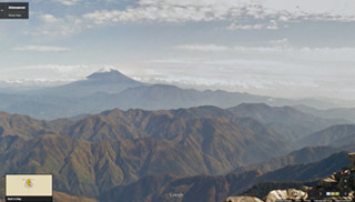 山好き必見、白峰三山縦走ルートなど日本の山々がGoogleストリートビューに