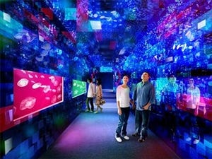 東京都・すみだ水族館で、幻想的な"クラゲ万華鏡トンネル"が完成!