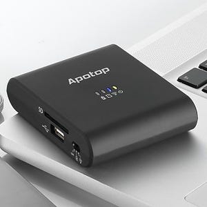 アミュレット、3in1のワイヤレスカードリーダ「RebDrive WiFi」