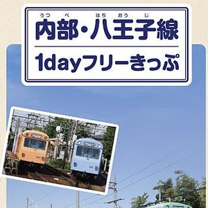 近鉄「内部・八王子線 1day フリーきっぷ」発売 - 新会社移行前日まで販売