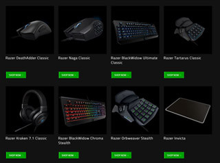 Razer、初期デザイン採用の「Razer Classics」シリーズを直販開始