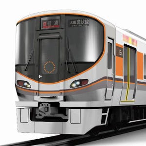 JR西日本323系、大阪環状線の新型車両は片側3ドア - 103系・201系を置換え