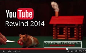 YouTube、2014年を振り返る動画ランキング公開 - 日本の音楽1位はあの歌