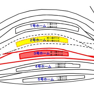 JR西日本、新大阪駅13・14番のりばを南隣の3号ホームへ変更 - 来年1月から