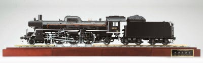 C57形117号機が模型に! デアゴスティーニ週刊「蒸気機関車C57を作る