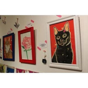 東京都・原宿で、猫好きによる猫好きのための展覧会「にゃんこ展4」開催