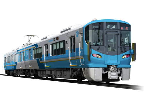 IRいしかわ鉄道521系デザイン公開! 「石川の伝統工芸」アクセント