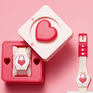 スウォッチ、2015年バレンタインモデル「UNLOCK MY HEART」 - 心の鍵を…