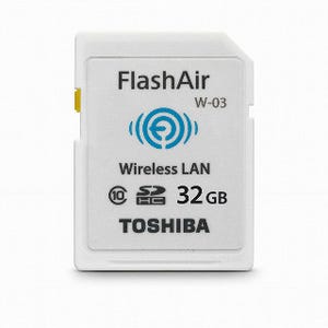 東芝、「FlashAir III」をCESで発表 - ネットに直接ファイルをアップ