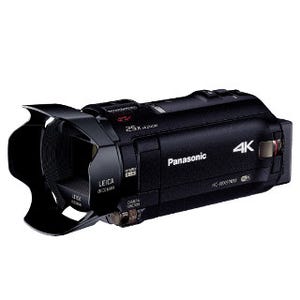 パナソニック、4K/30pの動画撮影に対応したビデオカメラ「HC-WX970M」