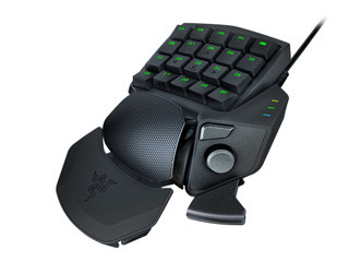 Razer、左手用ゲーミングパッドOrbweaverに独自スイッチ採用の新モデル