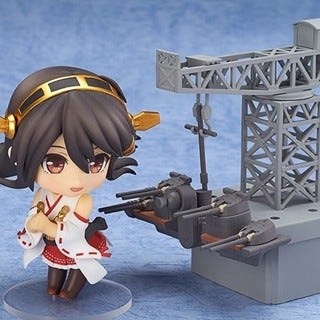 艦これ ねんどろいどで金剛型四姉妹が揃い踏み 榛名 は大型クレーン付 マイナビニュース