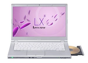 パナソニック、駆動時間が伸びた14型ノートPC「Let'snote LX4」春モデル