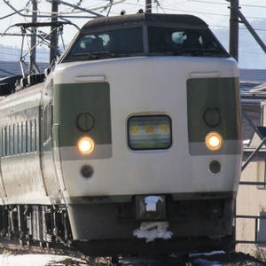 JR春の臨時列車 - 189系・485系など信越本線長野～直江津間で3/13まで走行