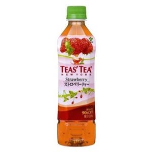伊藤園、カフェイン90%オフの「TEAS' TEA ストロベリーティー」など発売