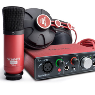 音楽制作用バンドルパッケージ「Focusrite Scarlett Solo Studio Pack」発売