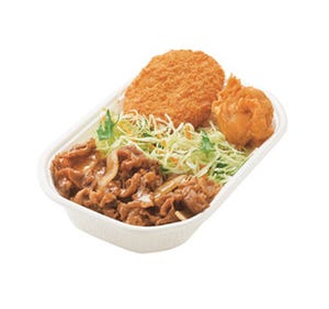 ほっかほっか亭、牛焼肉と唐揚、コロッケが付いた「得牛焼肉弁当」発売