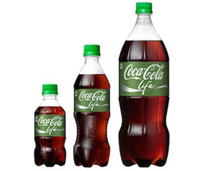 砂糖と"ステビア"を使用した植物由来の「コカ・コーラ ライフ」発売