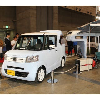 ホンダn Boxのキャンピングカー登場 N Truck N Campなど展示 写真51枚 マイナビニュース