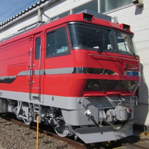 東芝、新型直流電気機関車EL120形を名古屋鉄道に納入 - "名鉄特有"赤を採用