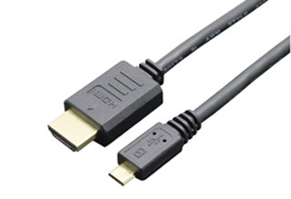 ミヨシ、4K30p映像対応のHDMI-microUSB MHL3ケーブル