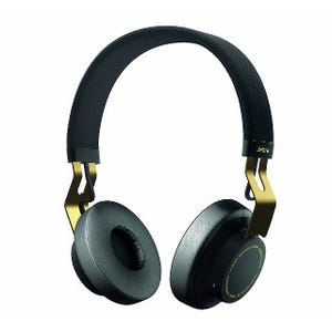 Jabra、シンプルなデザインのBluetoothヘッドホンに黒×ゴールドの新色