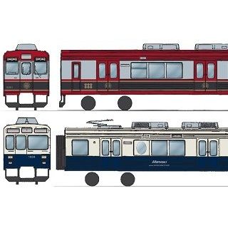 長野県・上田電鉄が"新型車両"6000系導入 - 1000系に丸窓ラッピングを実施