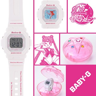 美少女戦士セーラームーン×BABY-G」コラボモデル、3月4日から