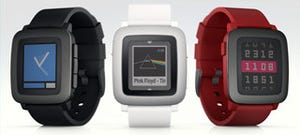 Pebbleの新スマートウォッチ「Pebble Time」、20分弱でKickstarter成功