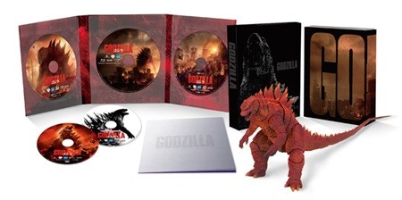 ハリウッド版『GODZILLA』BD&DVD発売!フィギュア付5枚組BOXは8,000