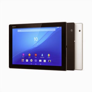 ソニー、世界最薄最軽量の10.1型2Kタブレット「Xperia Z4 Tablet」