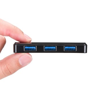 サンワダイレクト、持ち運びやすい超薄型のUSB 3.0対応4ポートUSBハブ