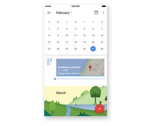 Google、iPhone用「Googleカレンダー」アプリを公開