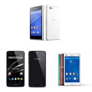 「Xperia J1 Compact」「Z3 Compact」「VAIO Phone」、スペックと価格を比較 - 「J1 Compact」は魅力的な機種に