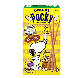 江崎グリコ、スヌーピーとコラボした「ピーナッツポッキー」を発売