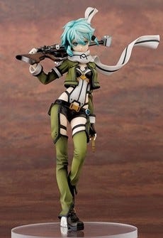 ソードアート・オンラインII』シノンの決定版フィギュアが1/7スケールで登場 | マイナビニュース